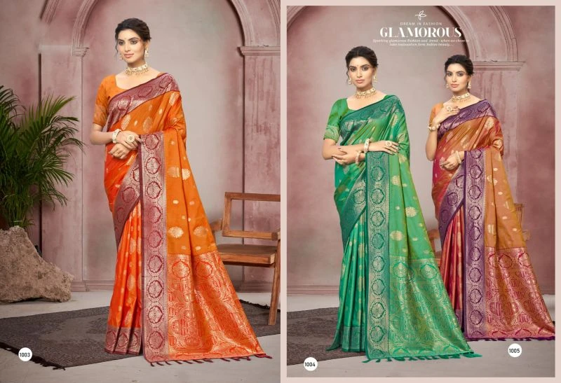 Bunawat Chitra Silk Vol 1 Soft Silk Woven Worked Saree Collection 2