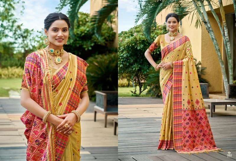 Bunawat Glorius Silk Assam Silk Woven Worked Saree 2