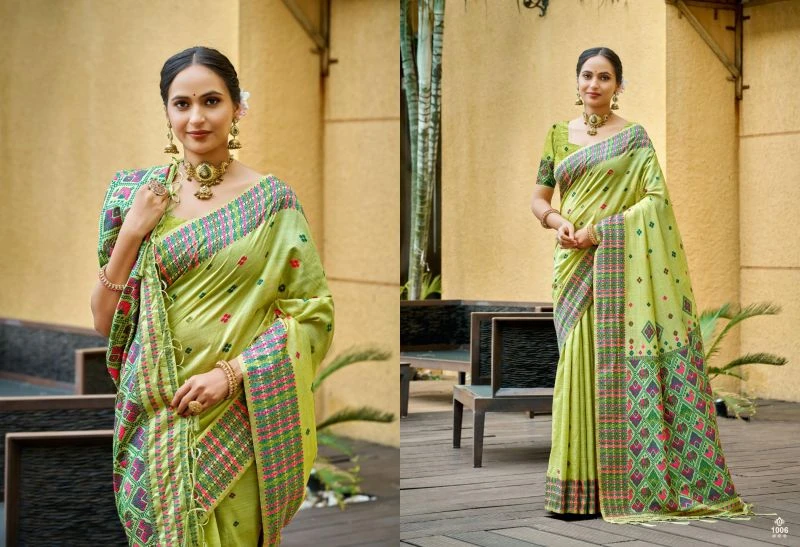Bunawat Glorius Silk Assam Silk Woven Worked Saree 4