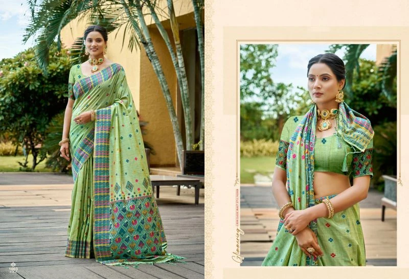 Bunawat Glorius Silk Assam Silk Woven Worked Saree 7