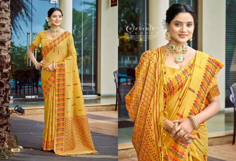 Bunawat Lachaka Silk Assam Silk Sangam Prints Woven Work Saree 7