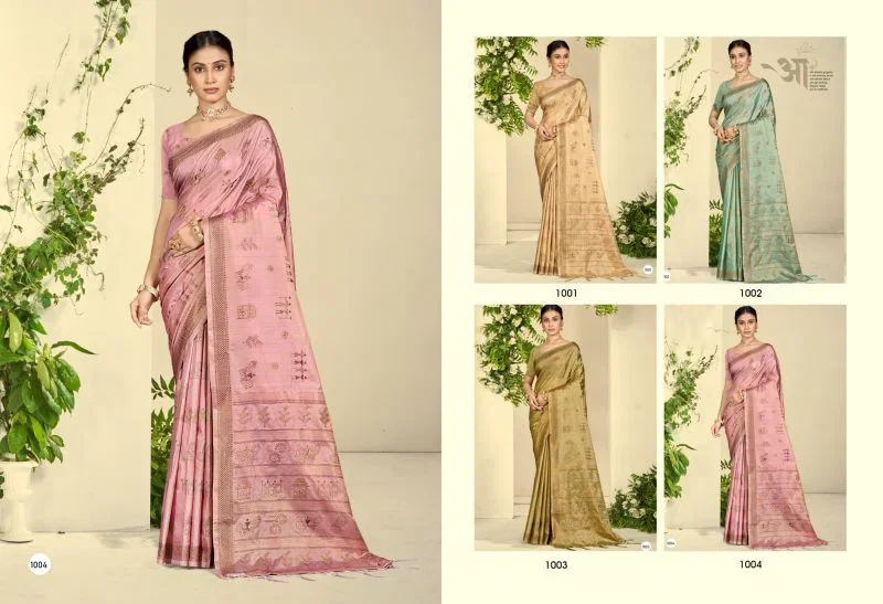 Bunawat Pure Silk Sangam Prints Pure Silk Woven Work Saree 6