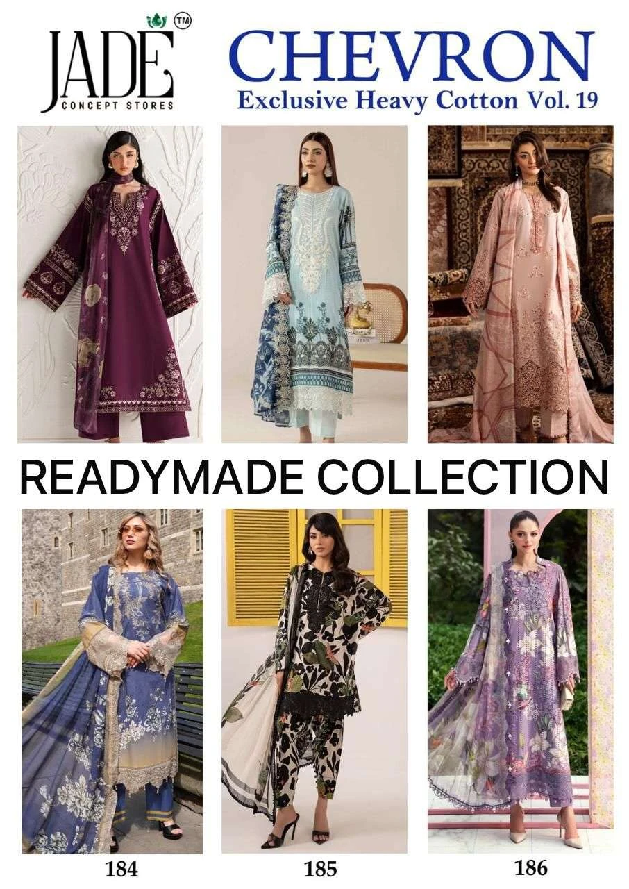 Chevron Exclusive Heavy Cotton Vol 19 Ready Made Collection - Readymade Dress 8