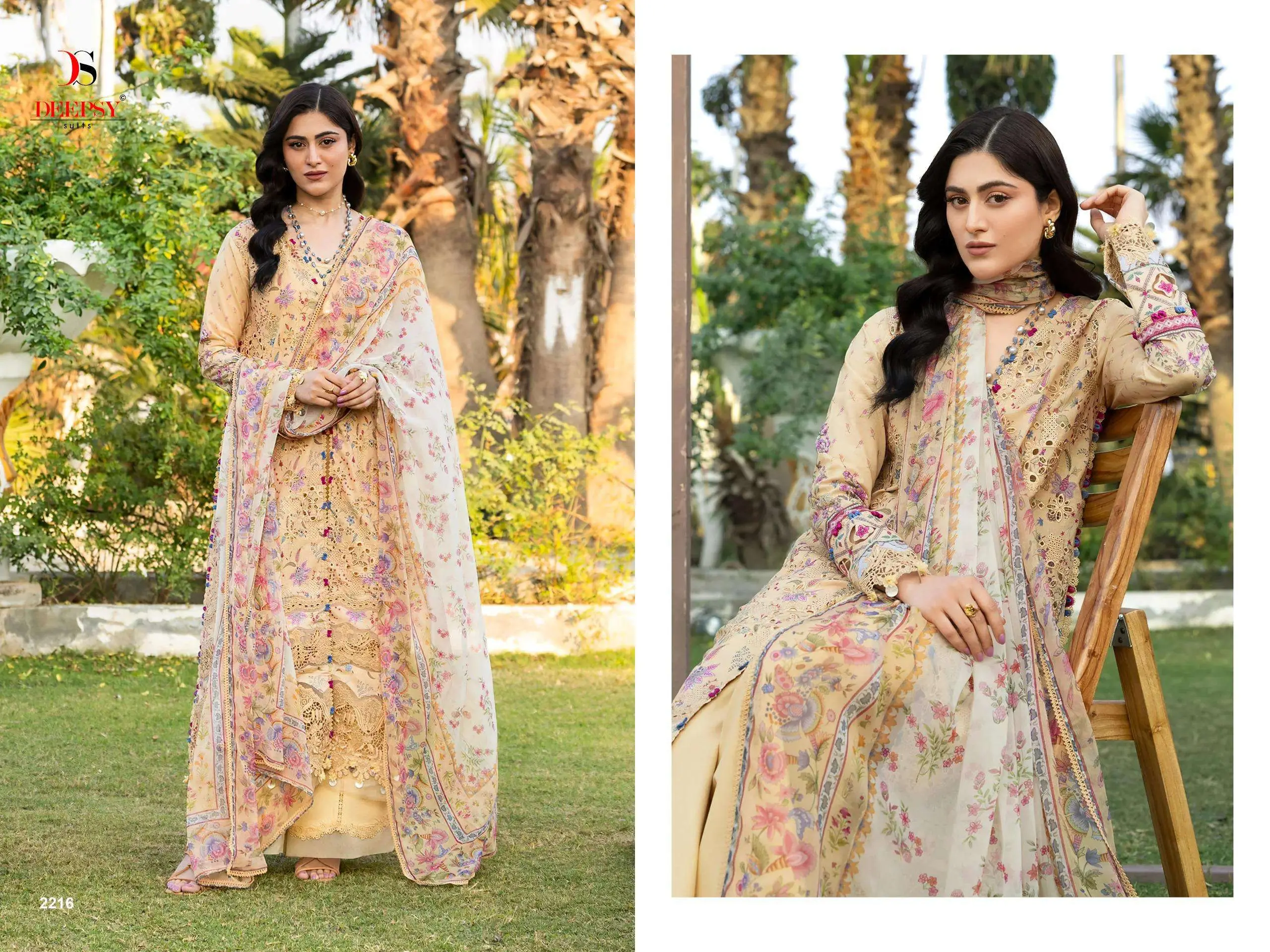 Deepsy Suits Elaf Chikankari Vol 2 7