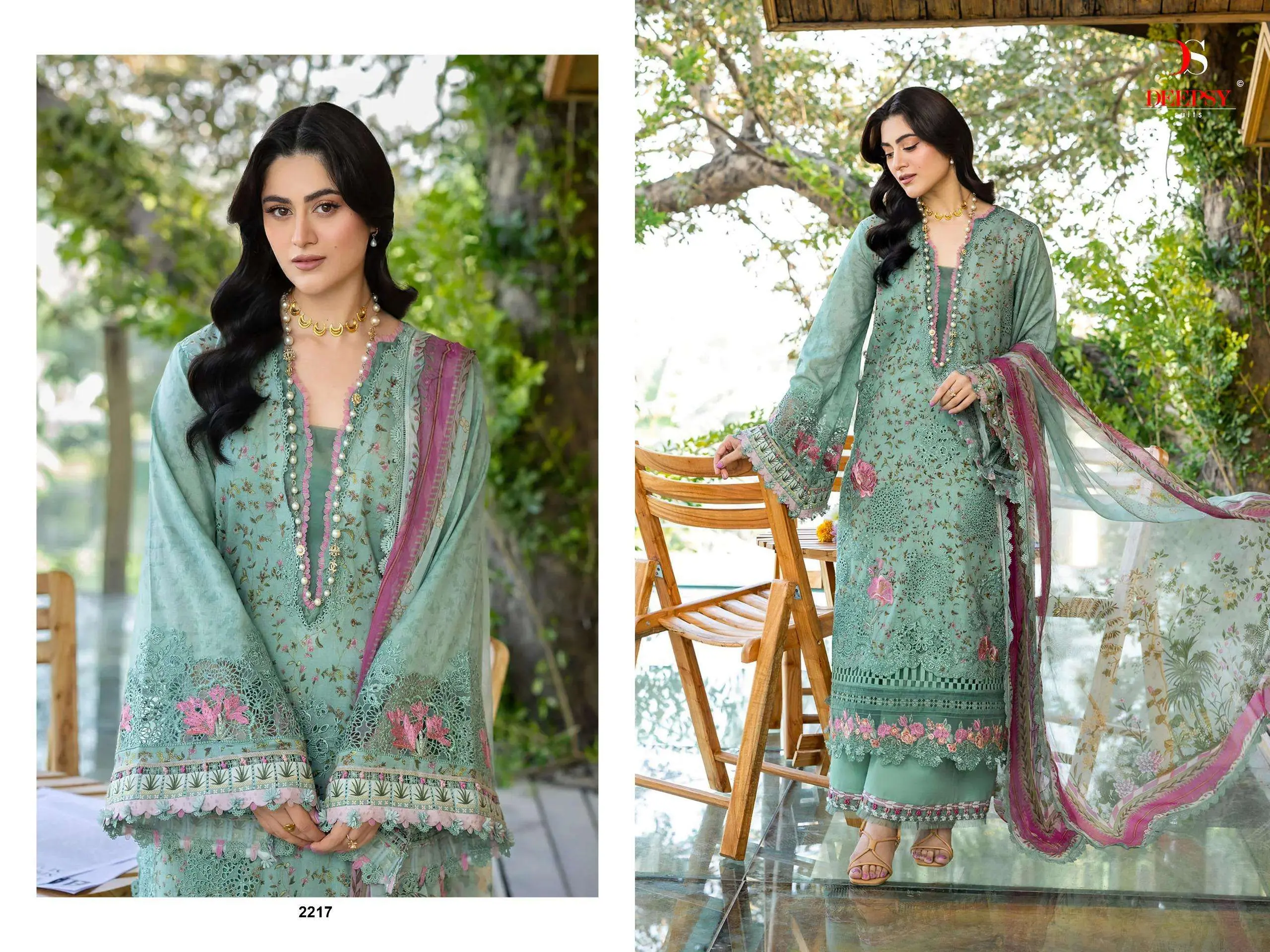 Deepsy Suits Elaf Chikankari Vol 2 8