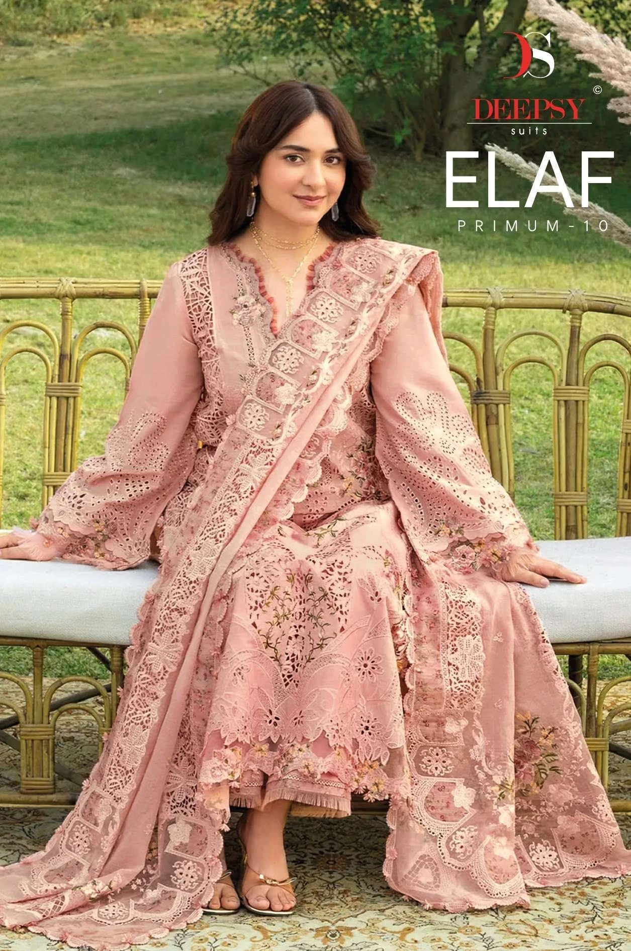 Deepsy Suits Elaf Premium Luxury Lawn Collection Vol 10