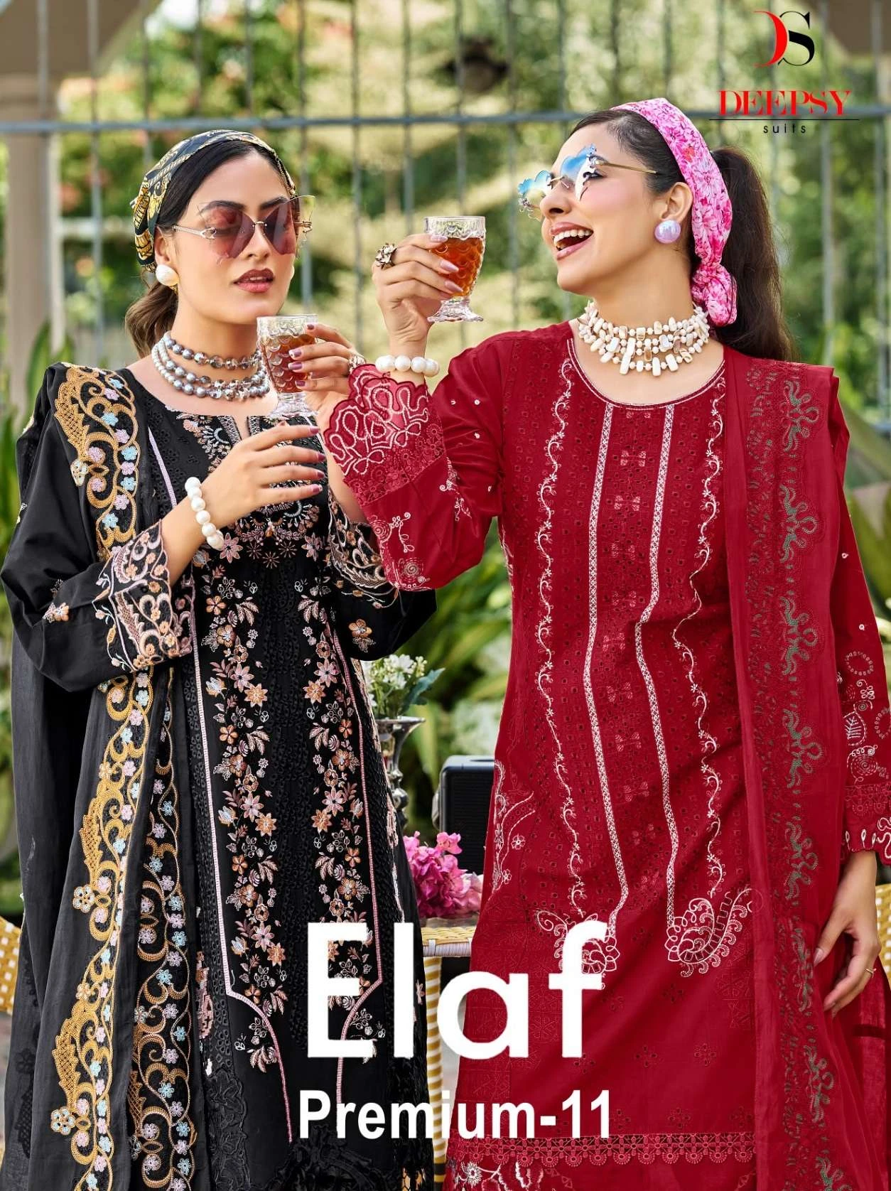 Deepsy Suits Elaf Premium Luxury Lawn Collection Vol 11