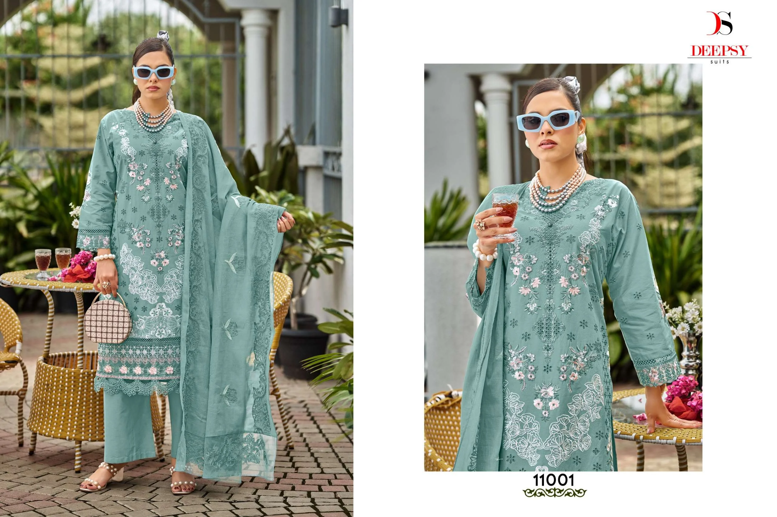 Deepsy Suits Elaf Premium Luxury Lawn Collection Vol 11 2