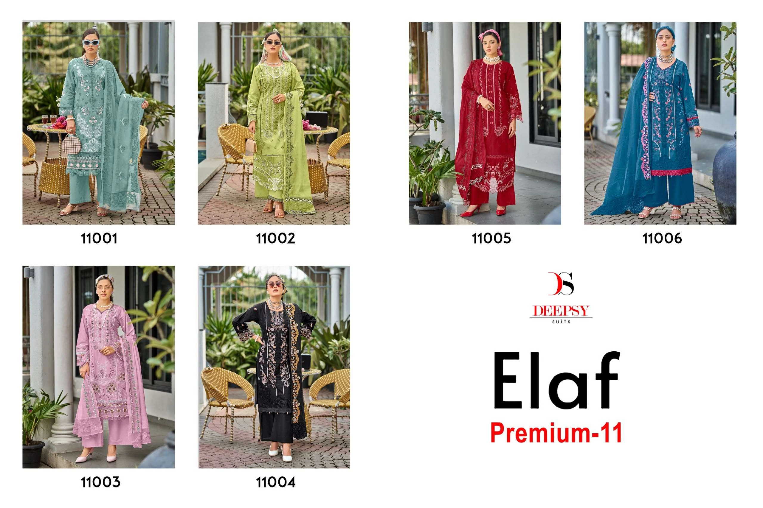 Deepsy Suits Elaf Premium Luxury Lawn Collection Vol 11 8