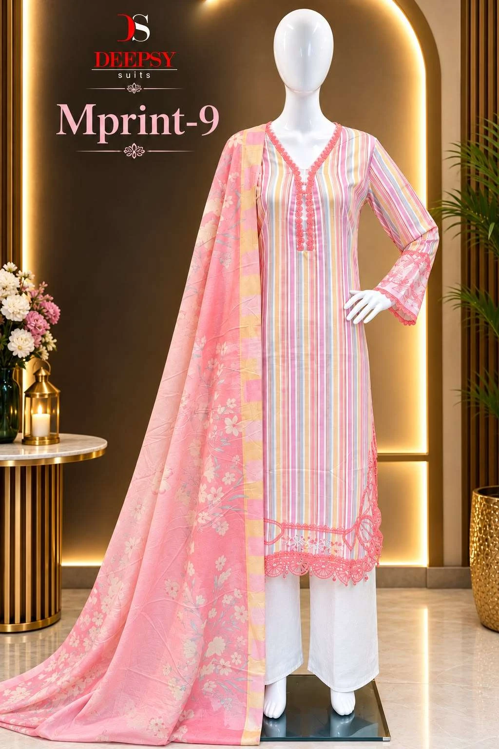 Deepsy Suits Maria B M Print Vol 9 Ready Made Collection - Readymade Dress 2