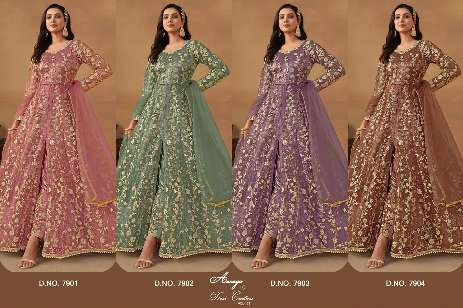 Embroidered Readymade Aanaya Vol-179 Wedding Wear Collection 6