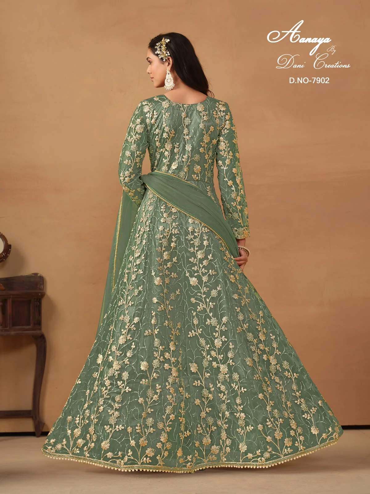 Embroidered Readymade Aanaya Vol-179 Wedding Wear Collection 8