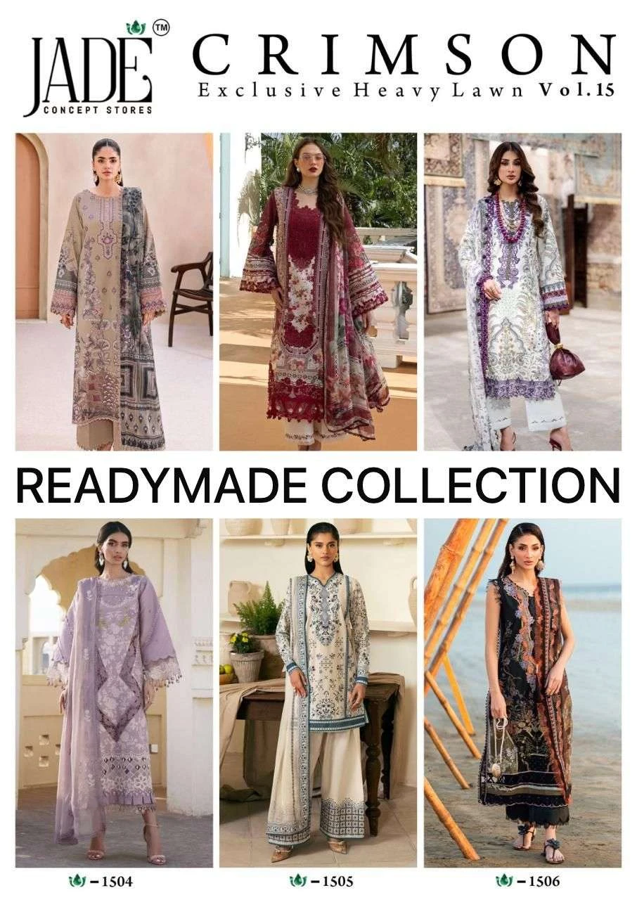 Exclusive Heavy Lawn Ready Made Collection Collection Vol 15 - Readymade Dress 8