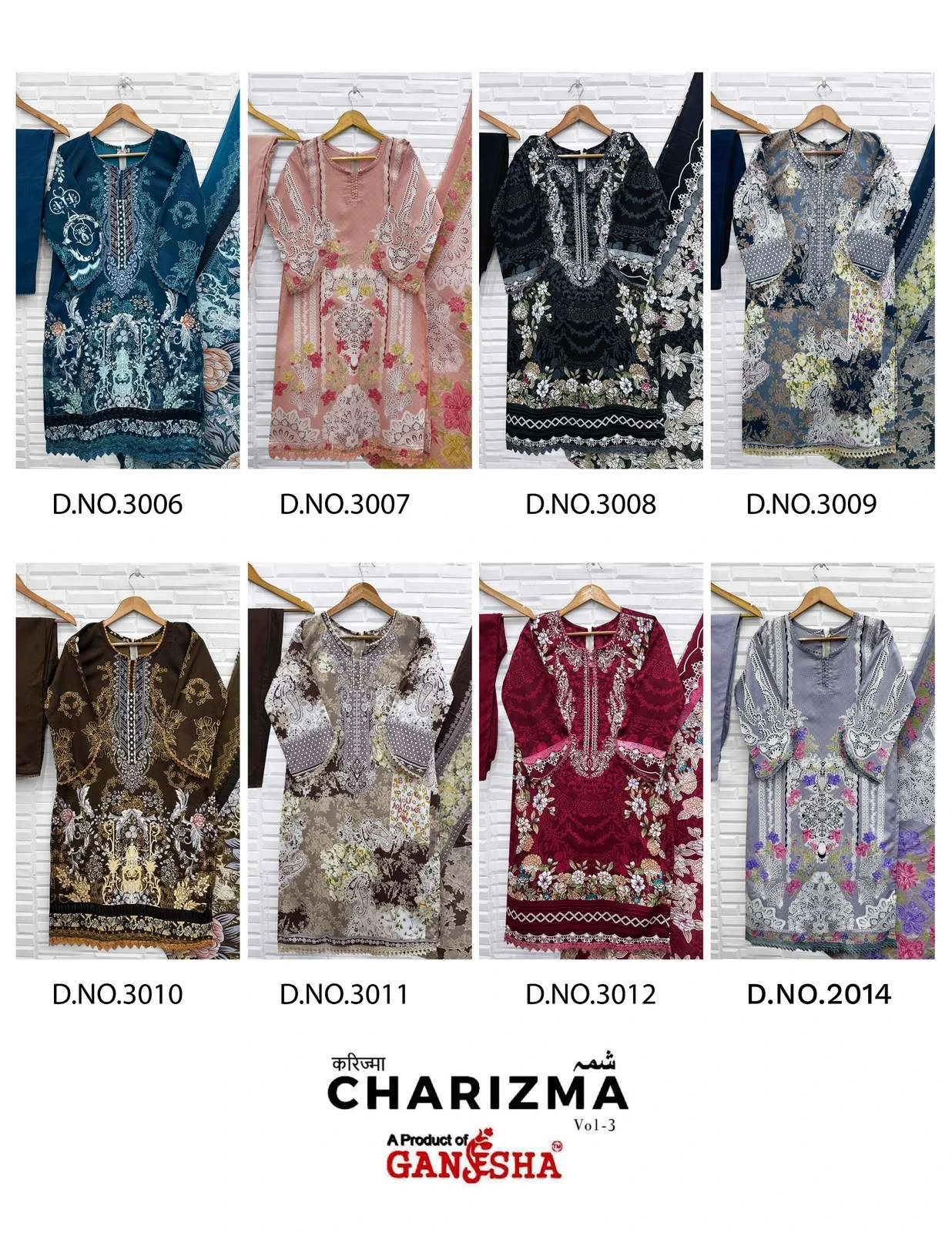 Falak International Charizma Vol 3 Ready Made Collection - Readymade Dress 10