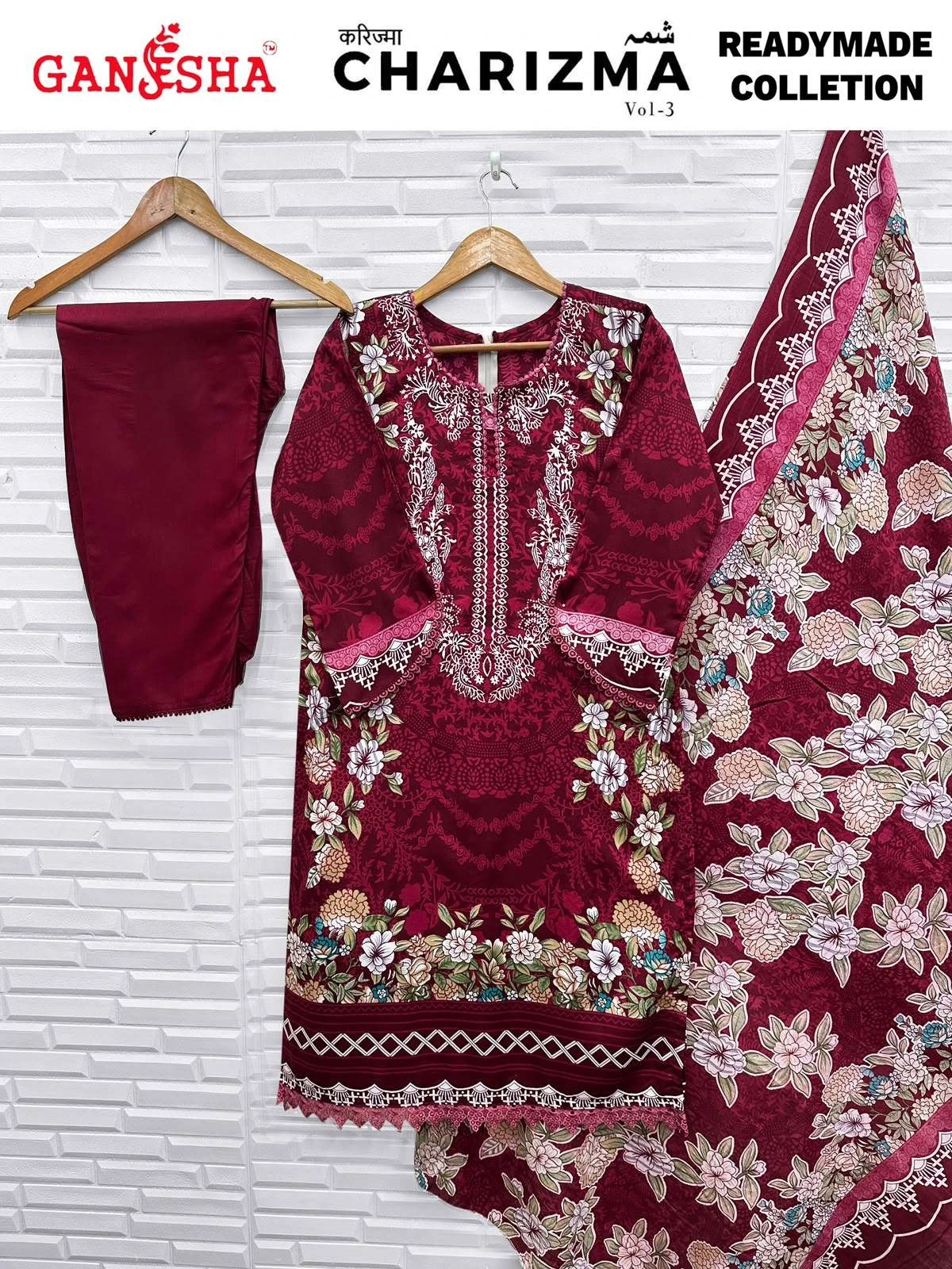 Falak International Charizma Vol 3 Ready Made Collection - Readymade Dress 8