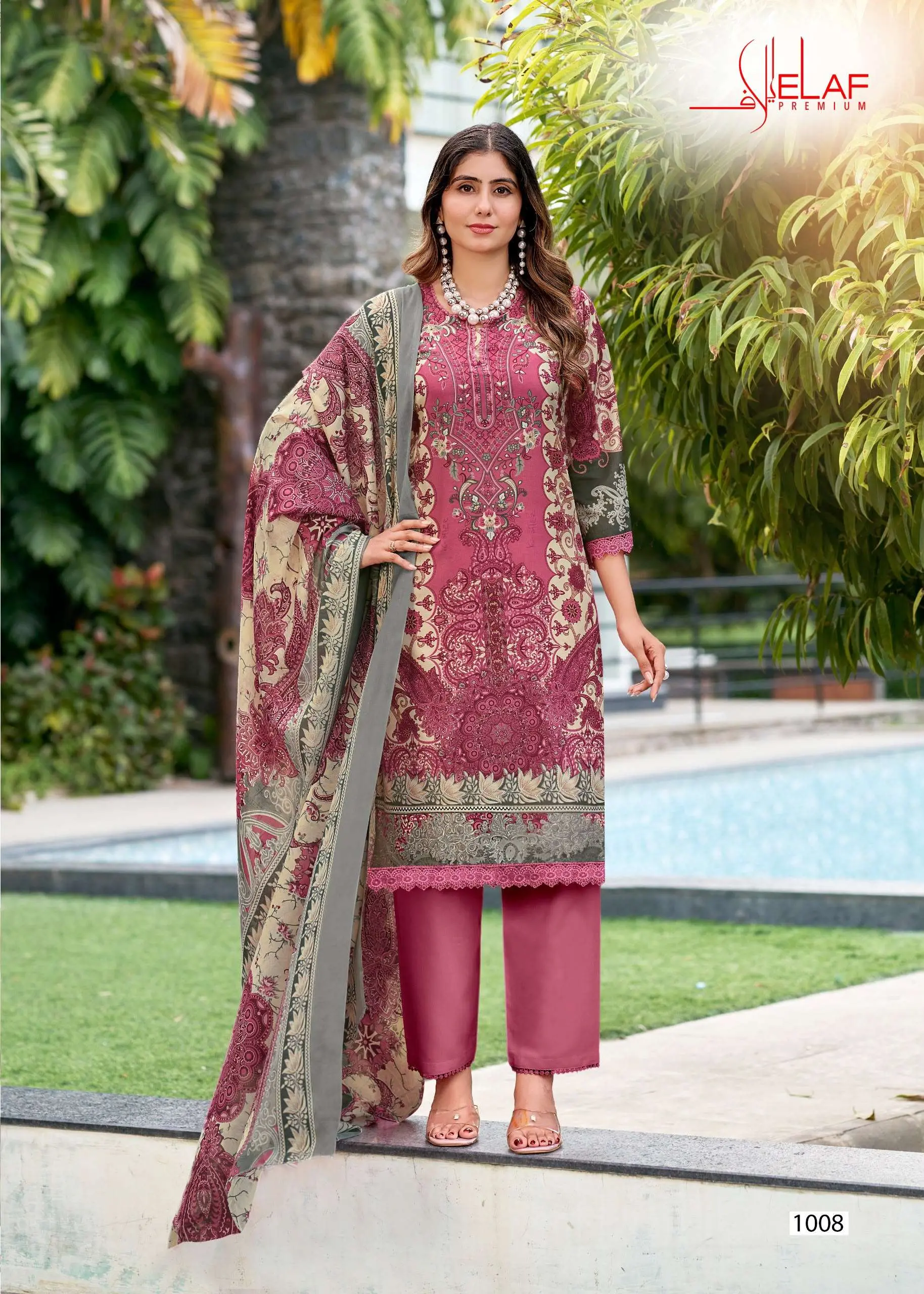 Falak International Elaf Premium Vol 1 Ready Made Collection - Readymade Dress 4