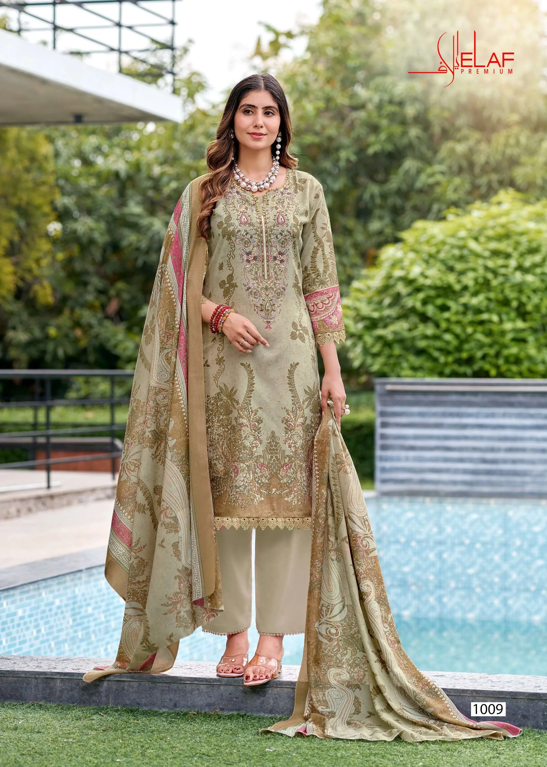 Falak International Elaf Premium Vol 1 Ready Made Collection - Readymade Dress 5