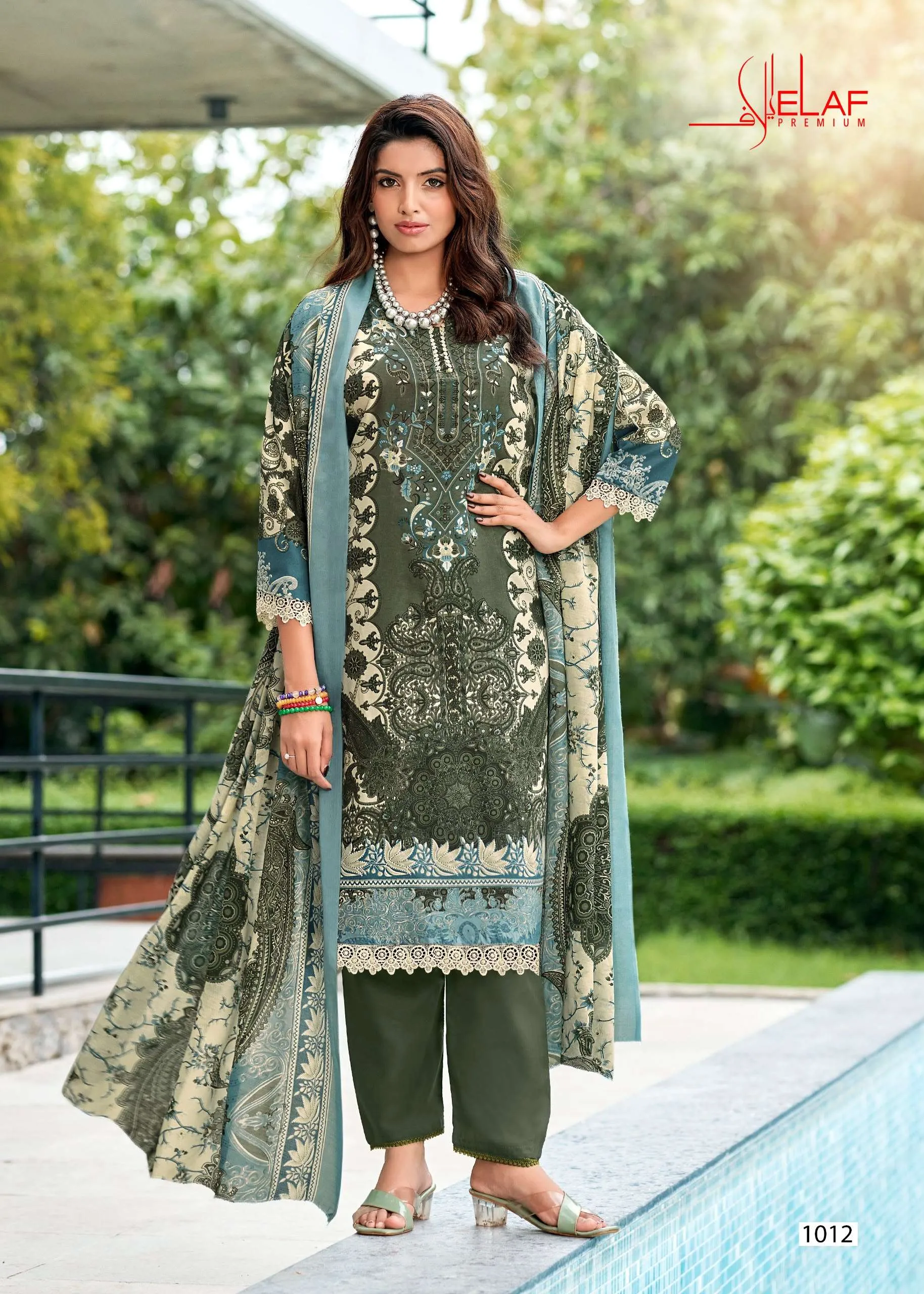 Falak International Elaf Premium Vol 1 Ready Made Collection - Readymade Dress 7