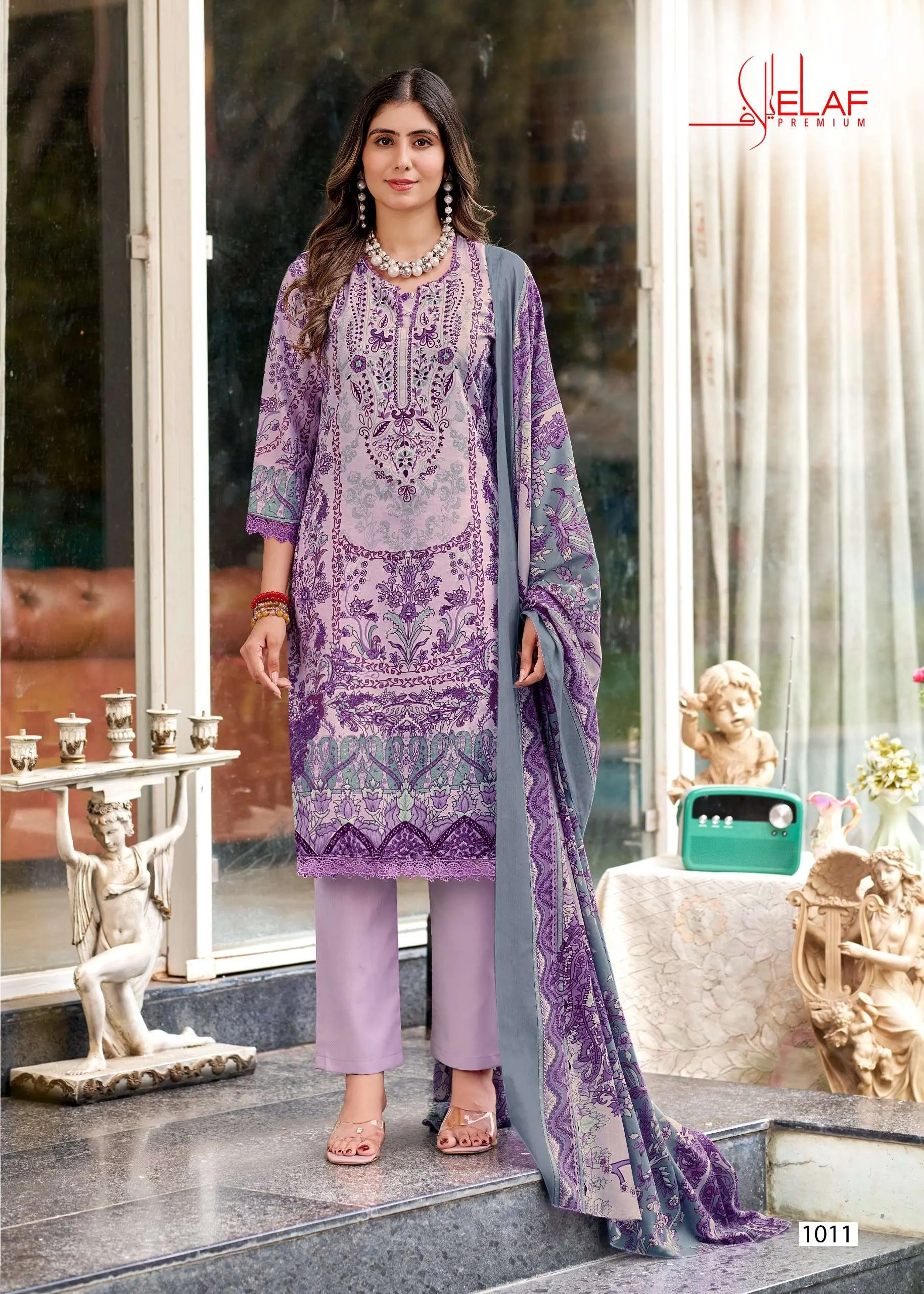 Falak International Elaf Premium Vol 1 Ready Made Collection - Readymade Dress 8