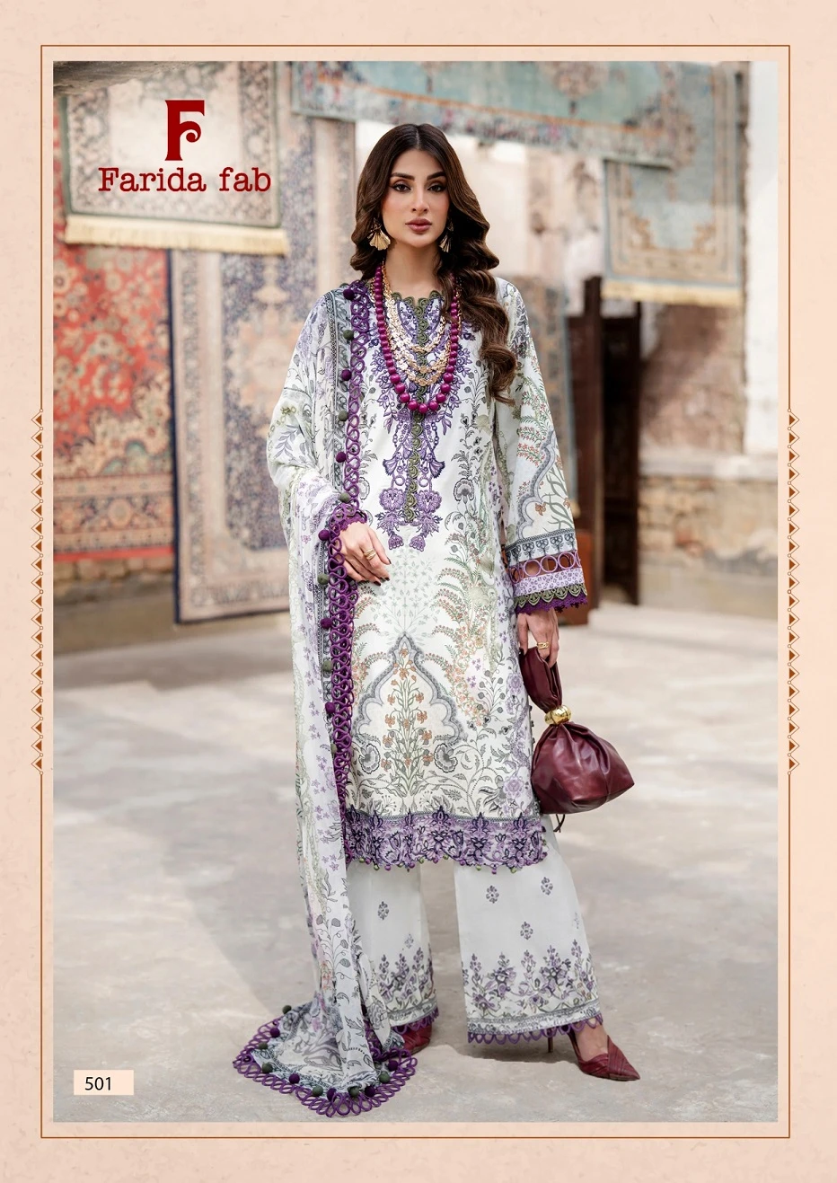 Farida Fab Elaaf Vol 5 - Readymade Dress 2