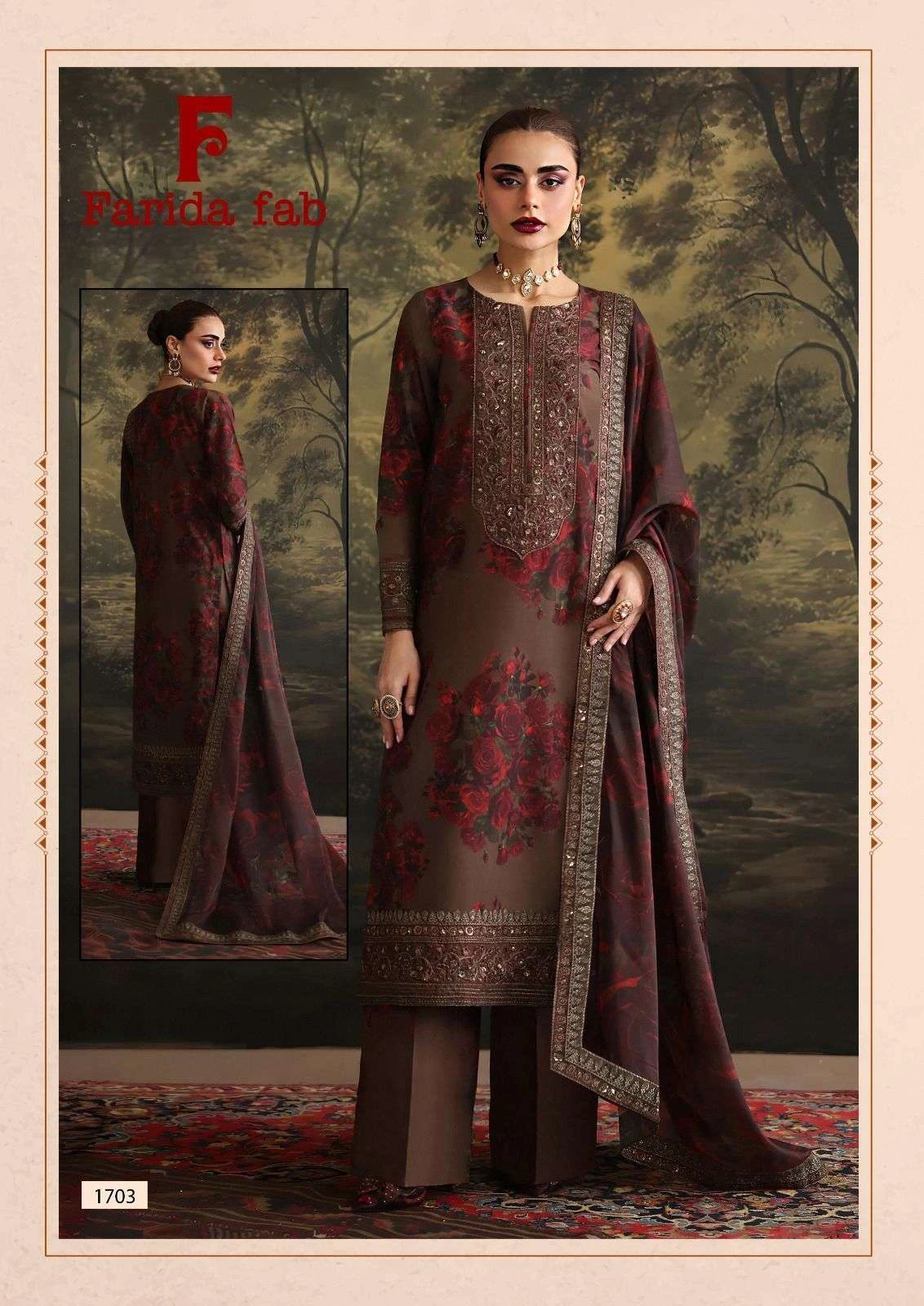 Farida Fab Ellija B Vol 17 - Readymade Dress 3