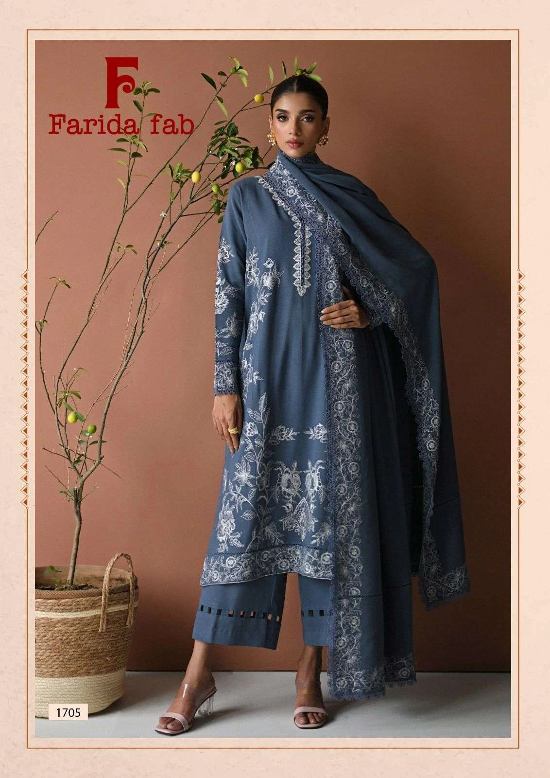 Farida Fab Ellija B Vol 17 - Readymade Dress 5