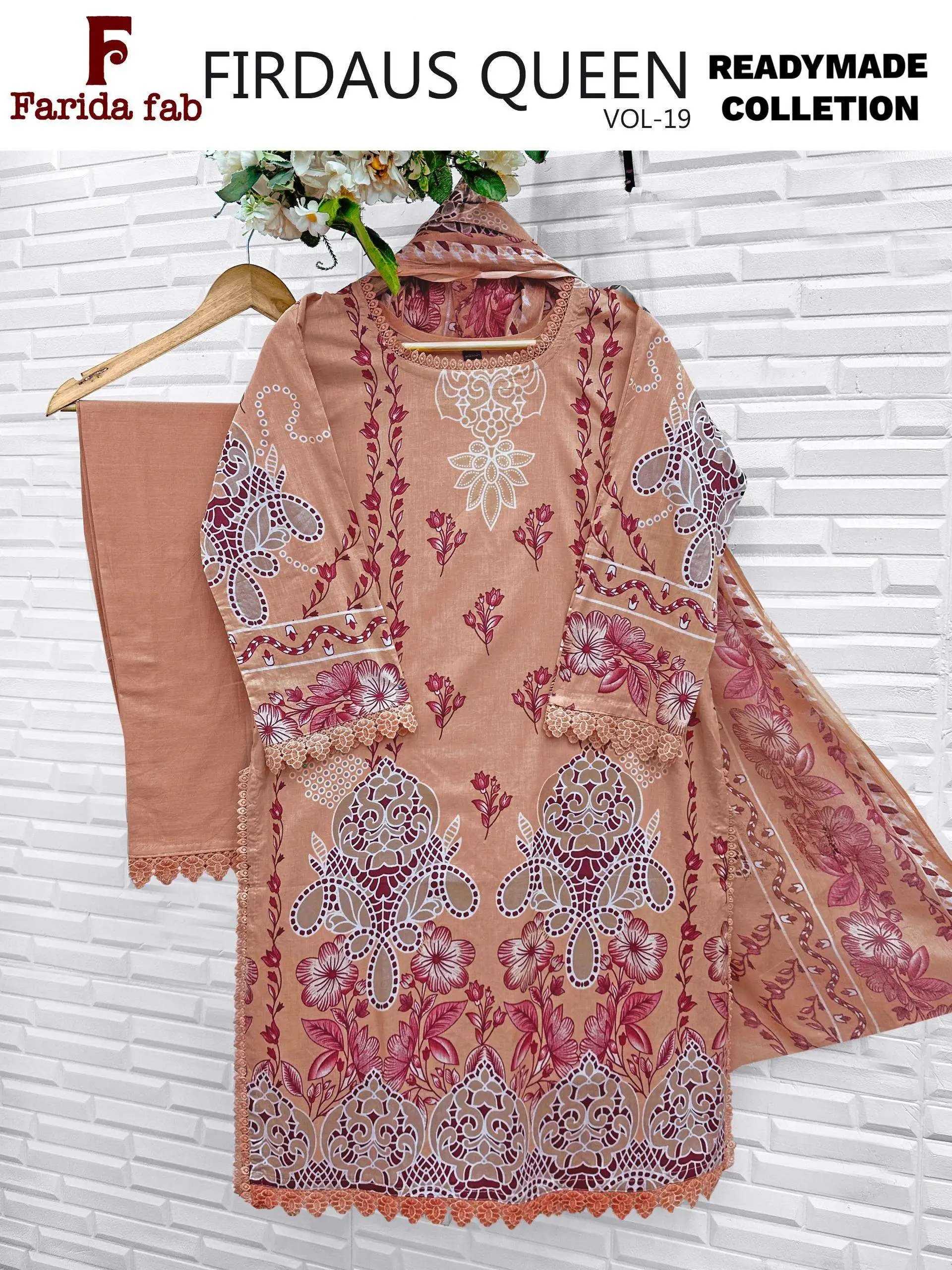 Firdous Queen Vol 19 Ready Made Collection - Readymade Dress 2