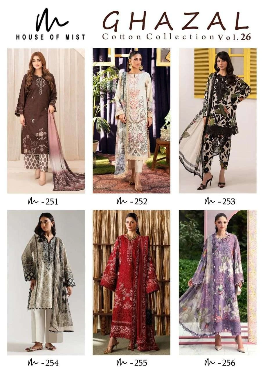 Ghazal Cotton Collection Vol 26 6