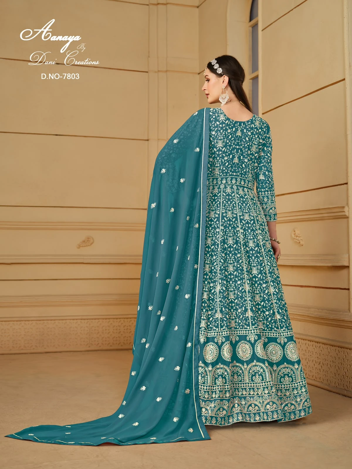 Heavy Wedding Wear Readymade Suit Aanaya 7800 Series Vol-178 8