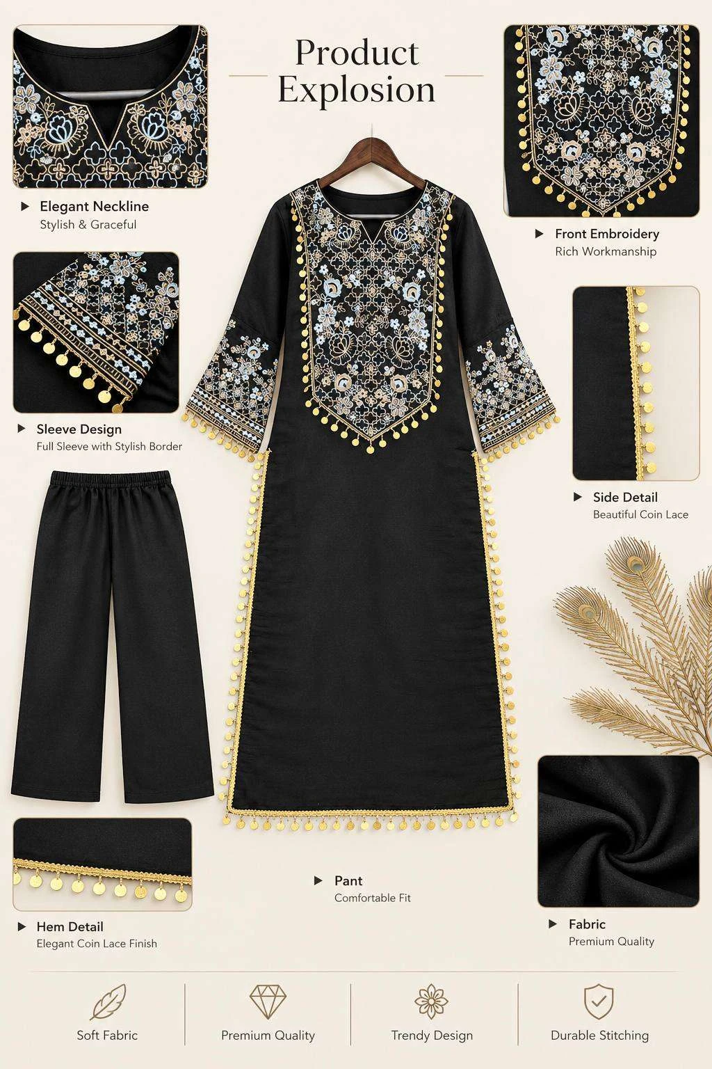 Jd 655 - Readymade Dress 3