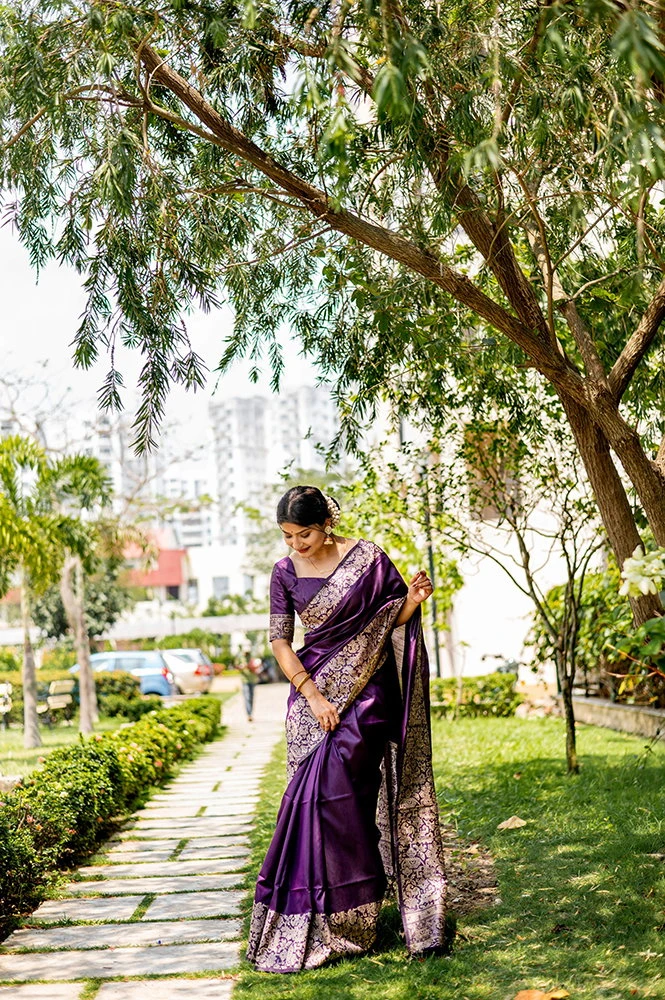 Jf 2596 Handloom Raw Silk Woven Designer Saree With Blouse Collection 11