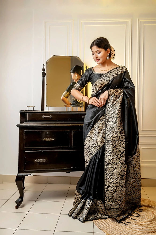 Jf 2596 Handloom Raw Silk Woven Designer Saree With Blouse Collection 12