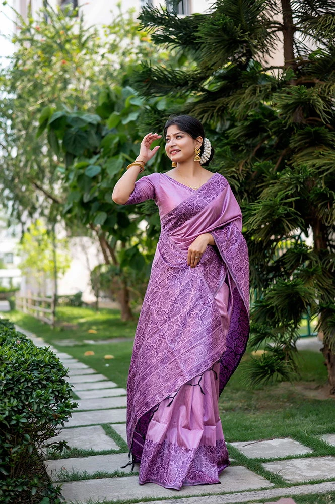 Jf 2596 Handloom Raw Silk Woven Designer Saree With Blouse Collection 22