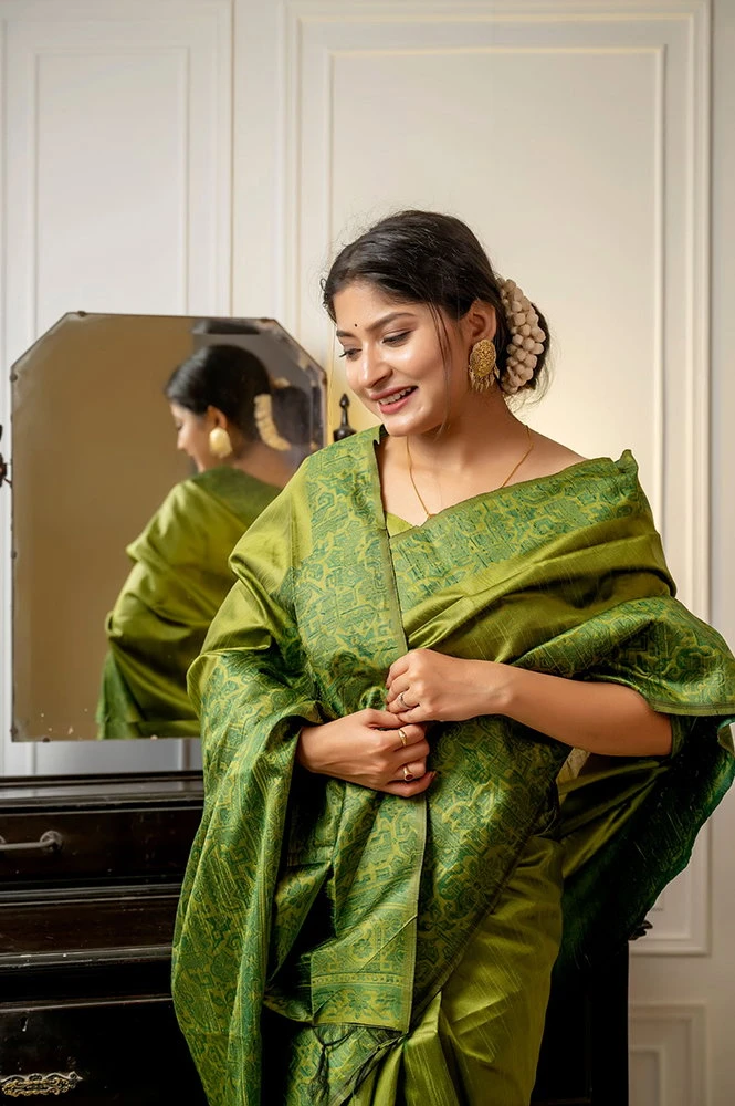Jf 2596 Handloom Raw Silk Woven Designer Saree With Blouse Collection 26