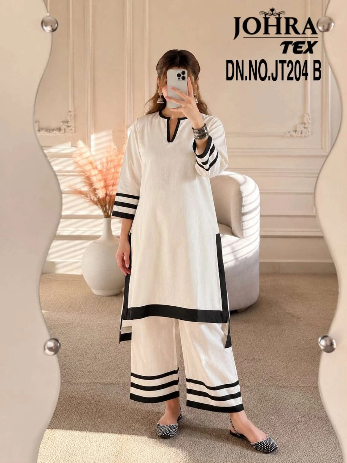 Johra Tex Jt 204 Ready Made Co-ord Set Collection 4