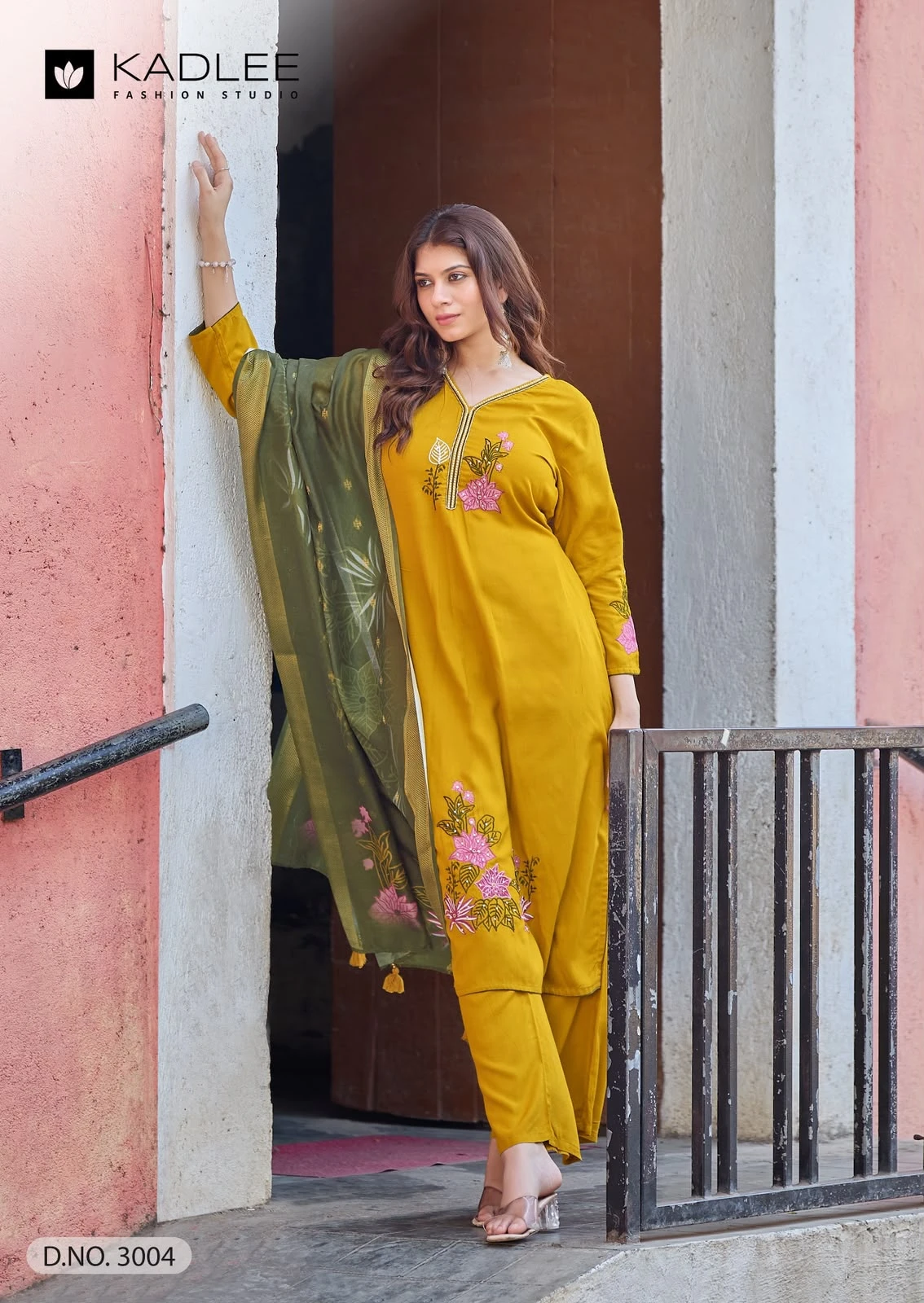 Kadlee Radhika Rayon Readymade Suit With Jacquard Print Dupatta Wholesale Collection 6