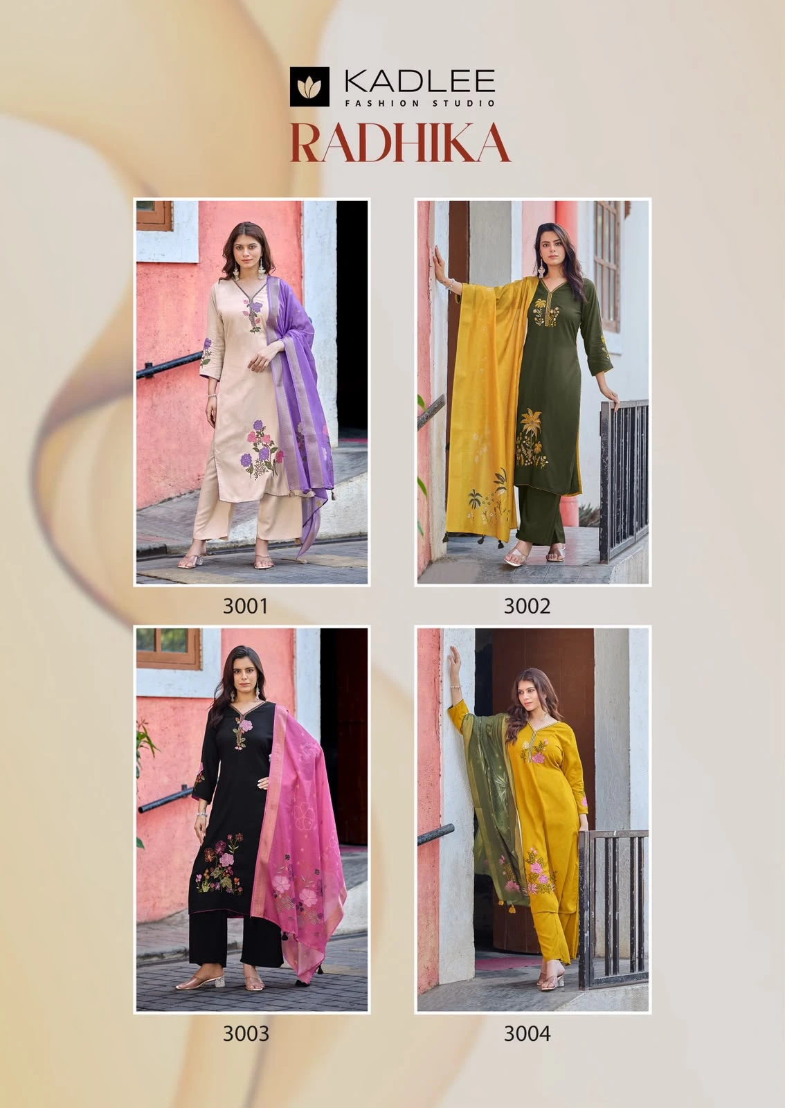 Kadlee Radhika Rayon Readymade Suit With Jacquard Print Dupatta Wholesale Collection 7