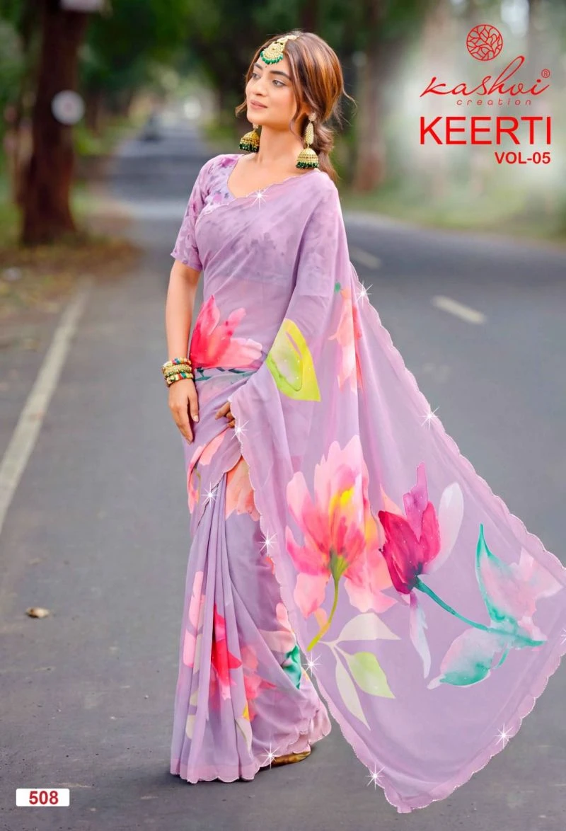Kashvi Keerti Vol 5 Raga Digital Printed Saree Collection 6
