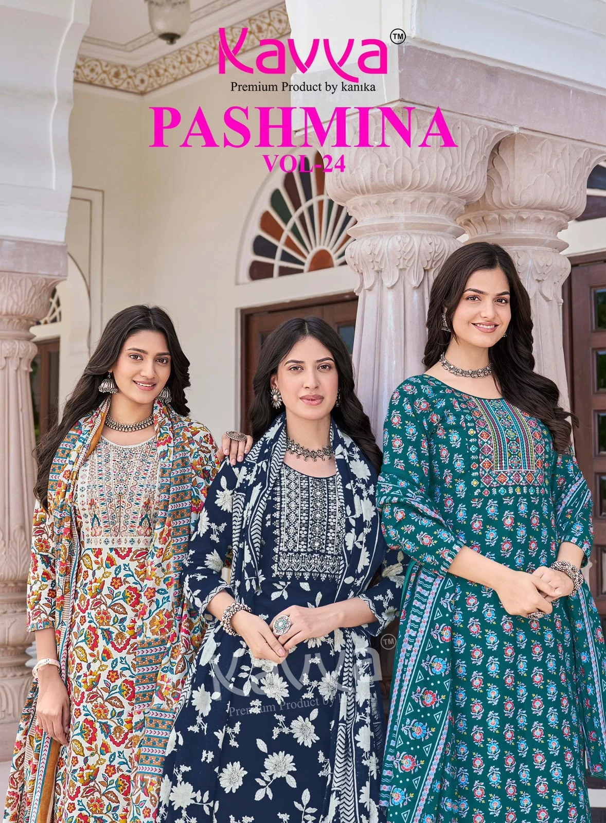 Kavya Pashmina Vol 24 Cotton Suits With Lining 1