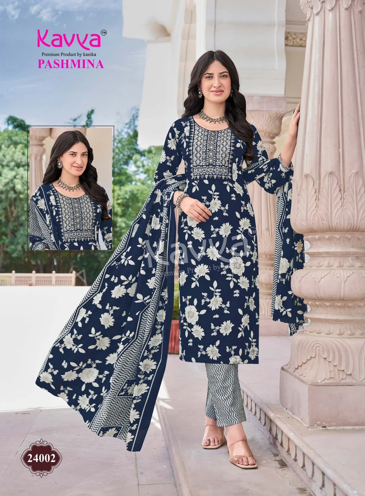 Kavya Pashmina Vol 24 Cotton Suits With Lining 7