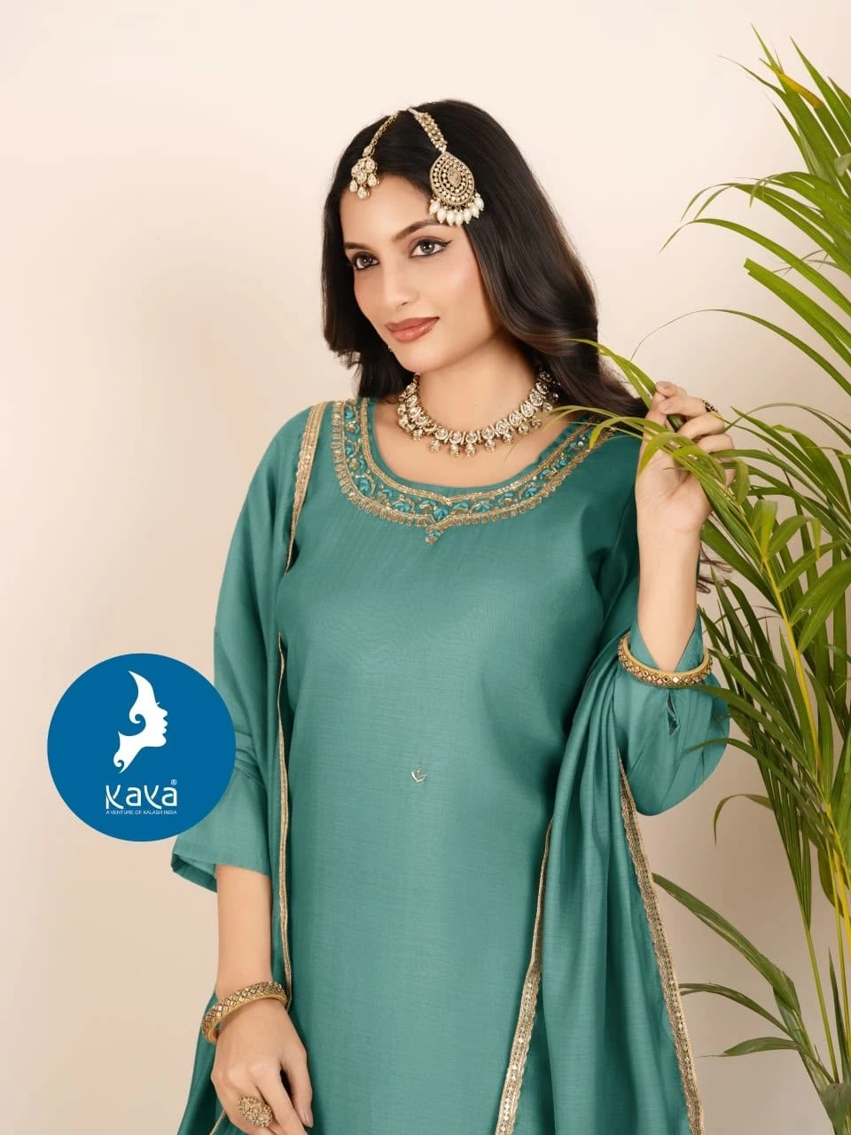 Kaya Akira Mull Chanderi Salwar Suit Catalogue 3