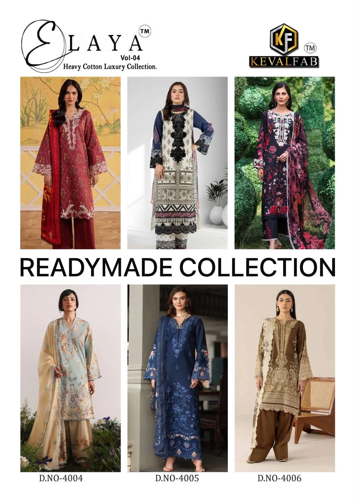 Keval Fab Elaya Vol 4 Ready Made Collection - Readymade Dress 9