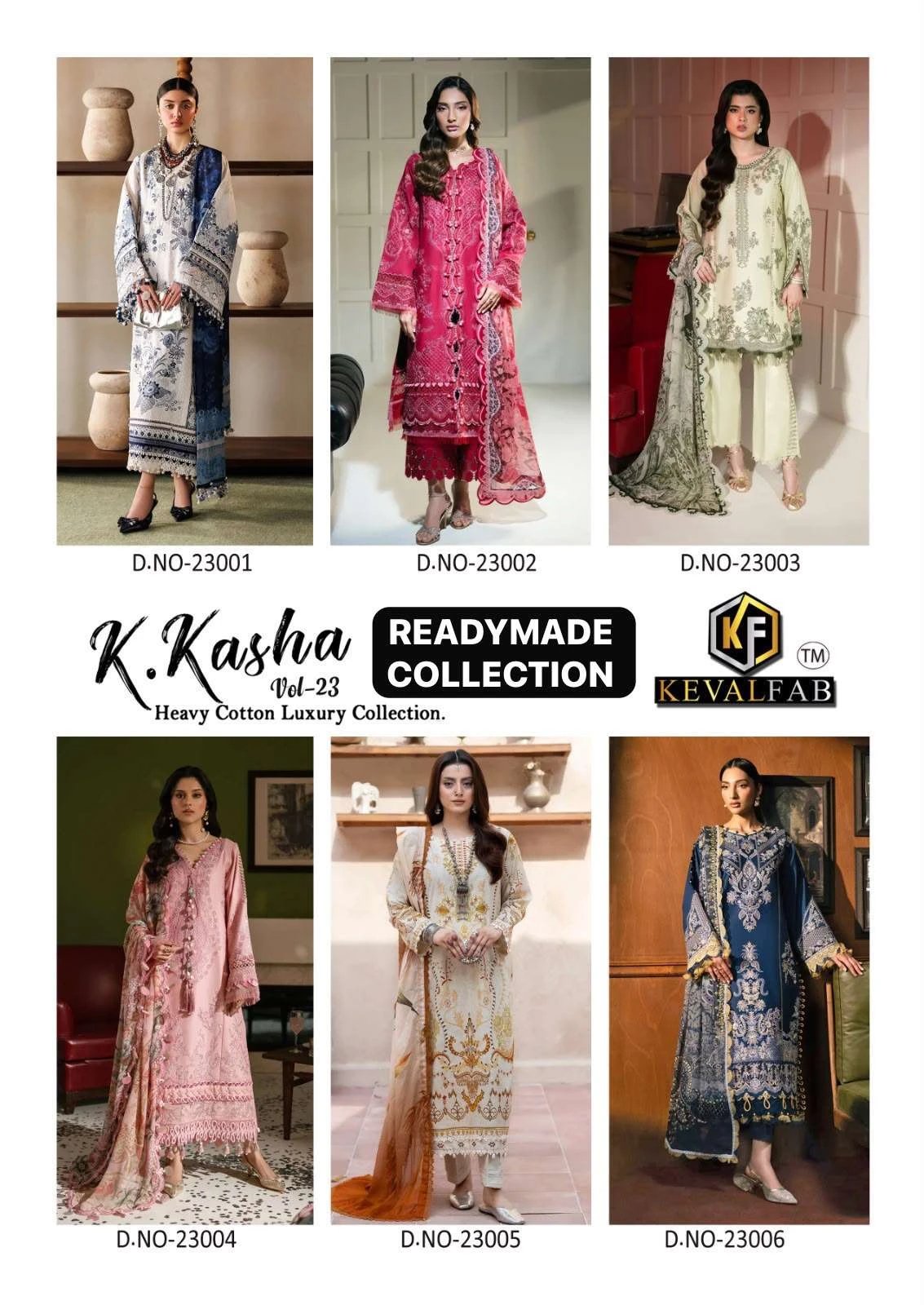 Keval Fab K Kasha Vol 23 Ready Made Collection - Readymade Dress 8