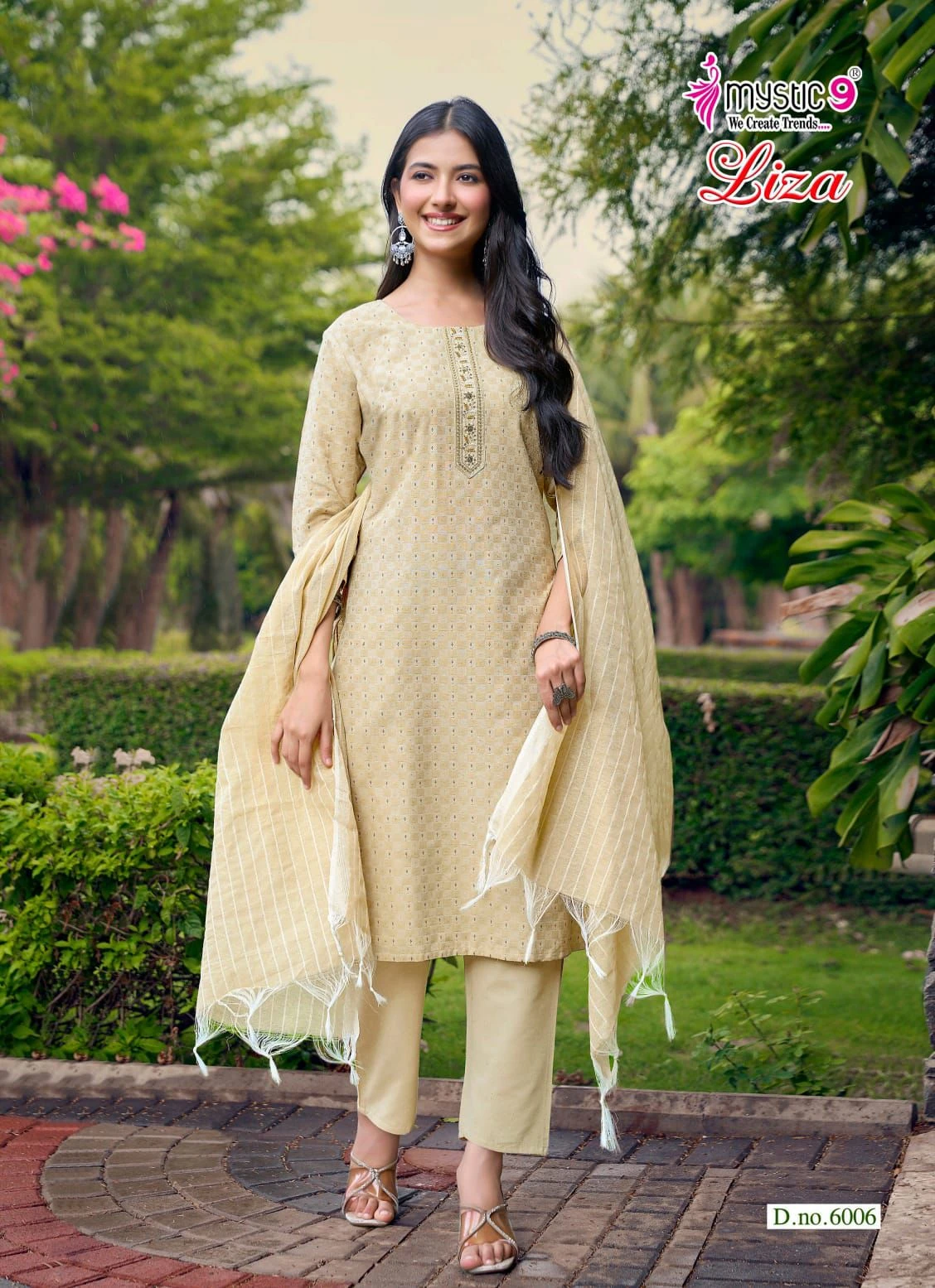 LIZA VOL 6 Handloom Cotton Staraight Cut Suit 12