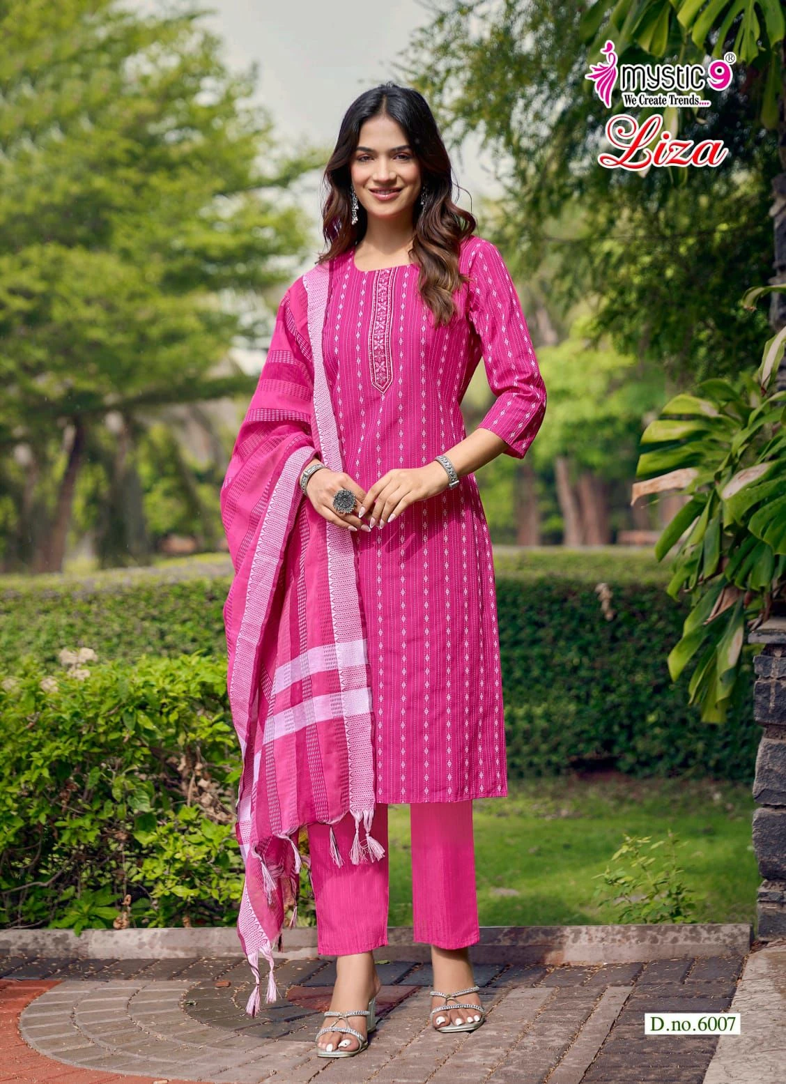 LIZA VOL 6 Handloom Cotton Staraight Cut Suit 2