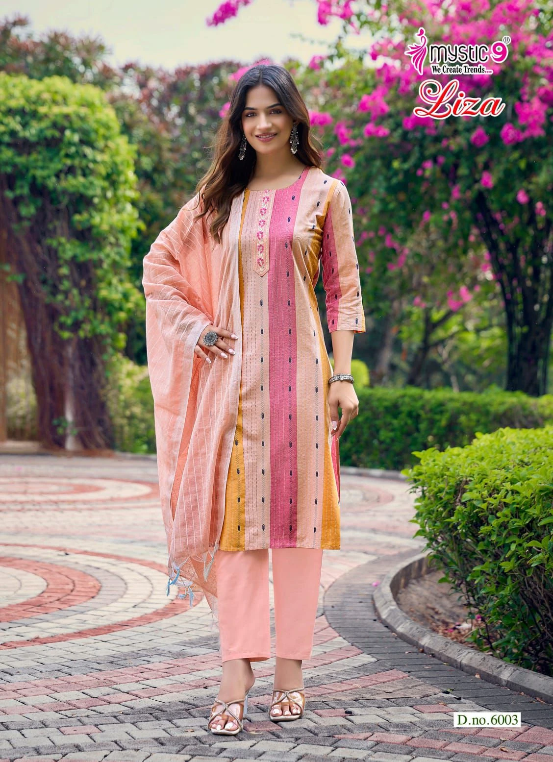 LIZA VOL 6 Handloom Cotton Staraight Cut Suit 3