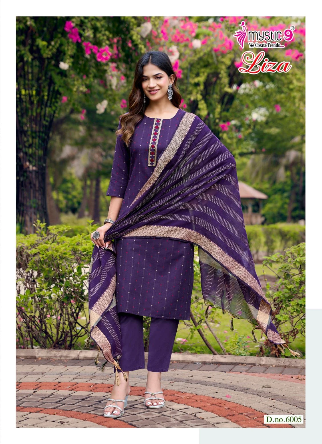 LIZA VOL 6 Handloom Cotton Staraight Cut Suit 7