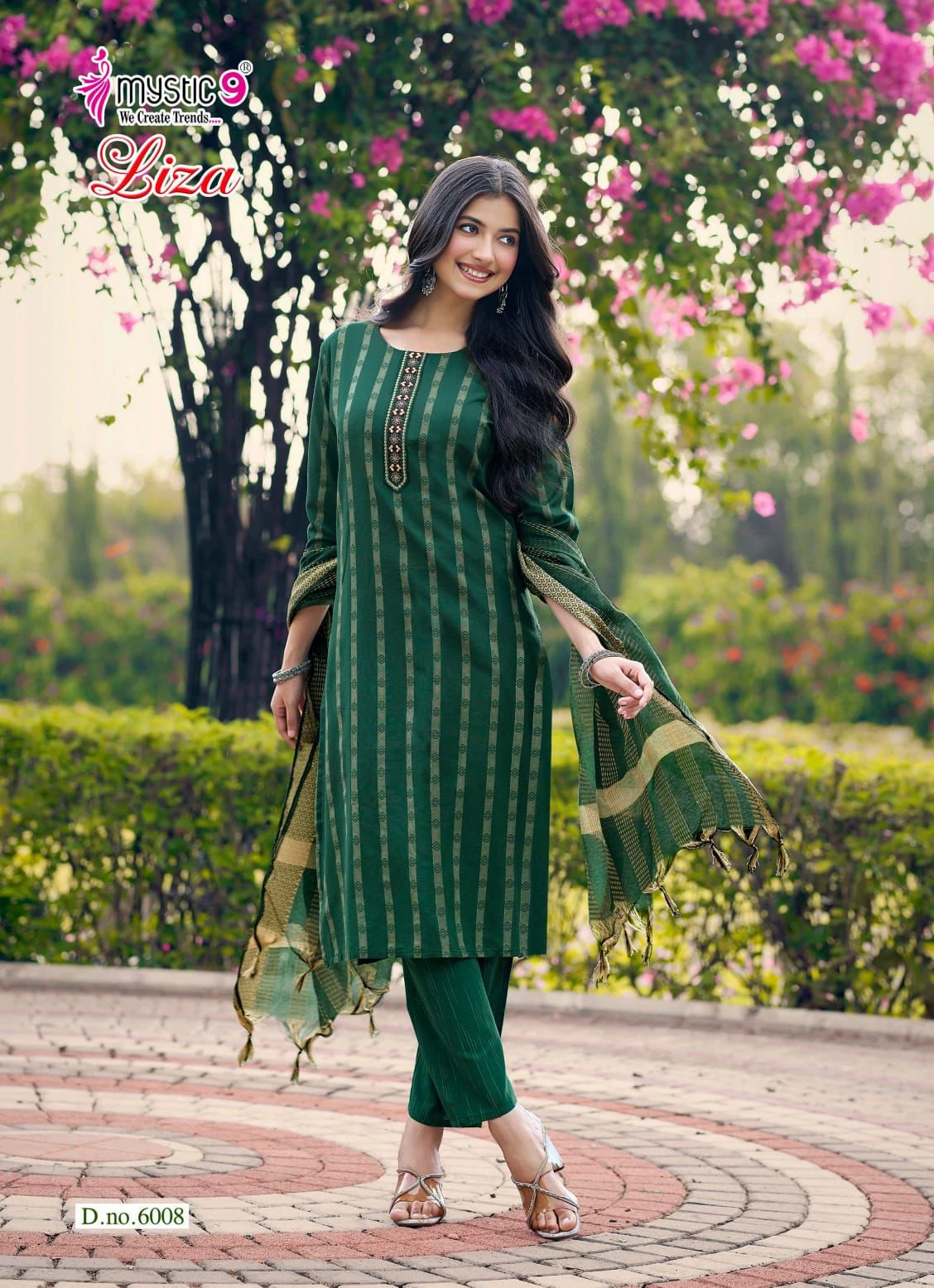 LIZA VOL 6 Handloom Cotton Staraight Cut Suit 8