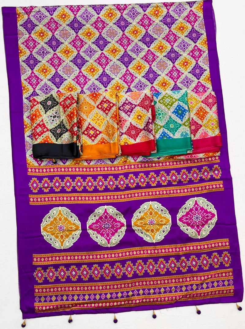 Lux Vol 47 Semi Modal Printed Fancy Saree Collection 8
