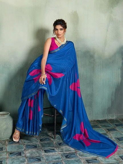 Maahi 241 Soft Mul Cotton Printed Party Wear Saree Collection 2